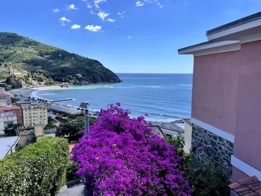 Ocean View Villa With Fast Wi-Fi And Elevator To Town Levanto Luaran gambar